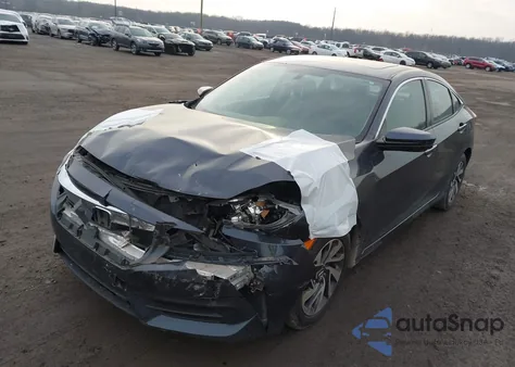 2018 Honda Civic Ex from USA, damaged, VIN 2HGFC2F78JH516042